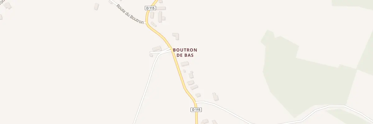 Plan du 12 Rte de Boutron à Brillevast