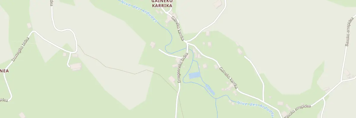 Plan du 54 Che d’Erregeenea à Urepel