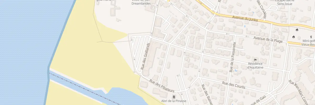 Plan du 27 Rue Jean Claude Pizerra à Vieux-Boucau-les-Bains
