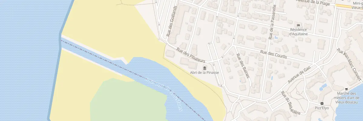 Plan du 3 Rue des Pibaleurs à Vieux-Boucau-les-Bains