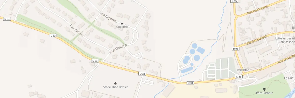 Plan du 10 Rue Copernic à Châteaubourg