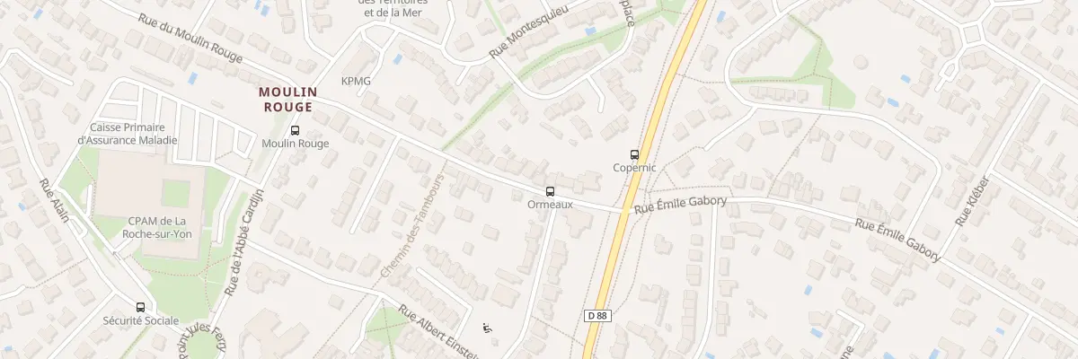 Plan du 125 Rue du moulin rouge à La Roche-sur-Yon