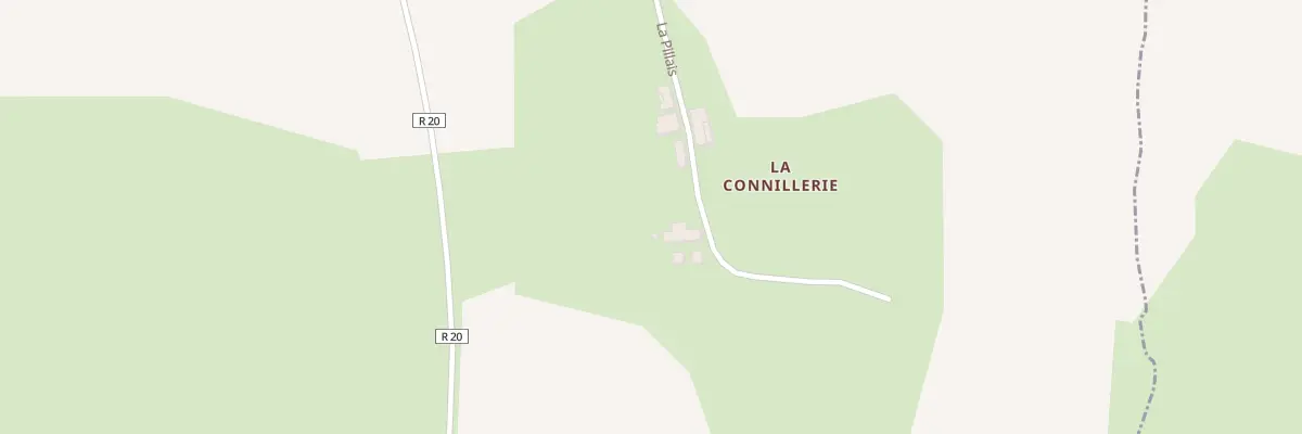 Plan du 5130 La Connillerie à Thourie