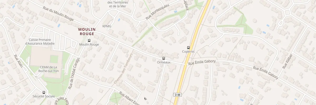Plan du 123 Rue du moulin rouge à La Roche-sur-Yon