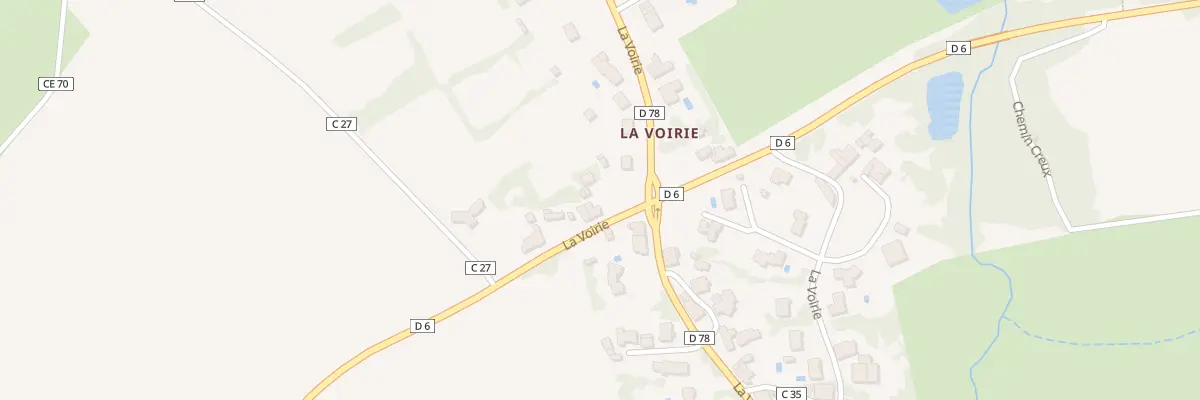 Plan du 16 La Voirie à Bellevigny