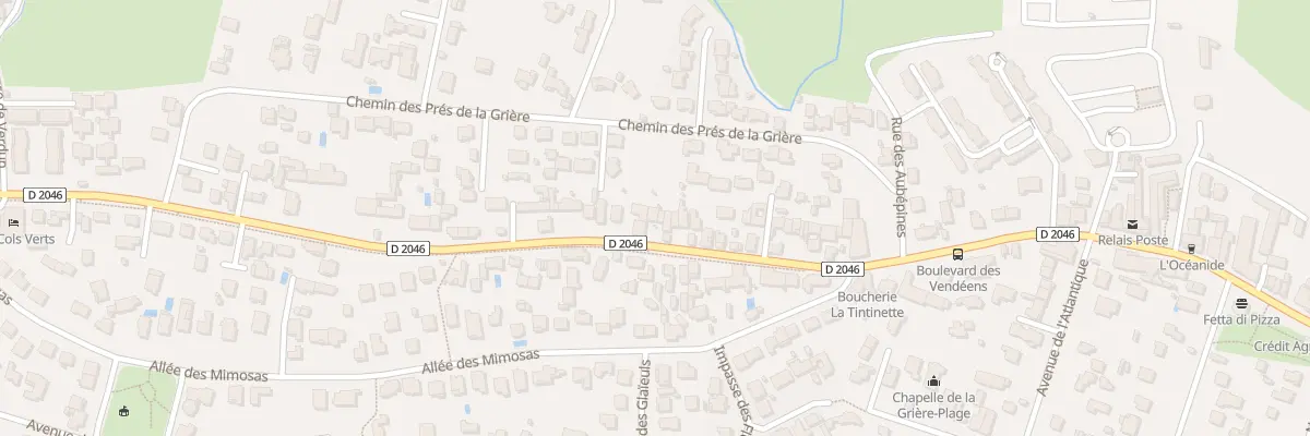 Plan du 39 Bd des Vendéens à La Tranche-sur-Mer