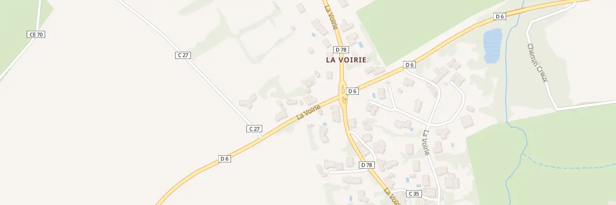Plan du 5243 La Voirie à Bellevigny