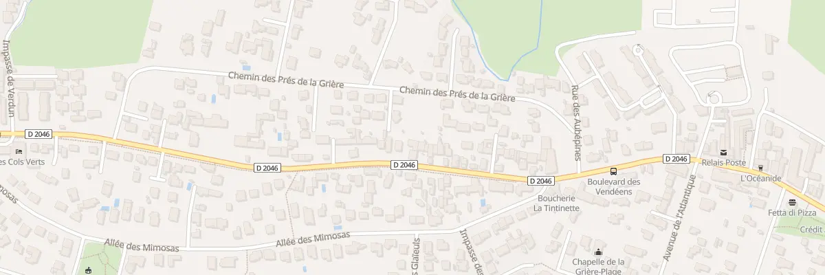Plan du 35B Bd des Vendéens à La Tranche-sur-Mer