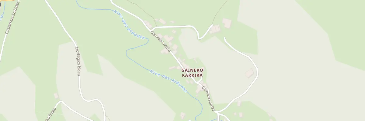 Plan du 335 Rte de Gaineko Karrika à Urepel