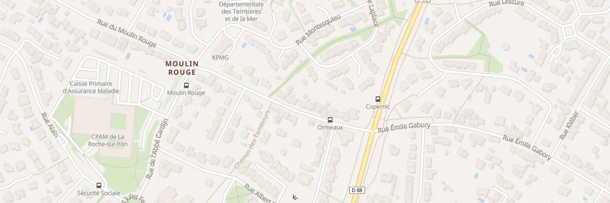 Plan du 117 Rue du moulin rouge à La Roche-sur-Yon