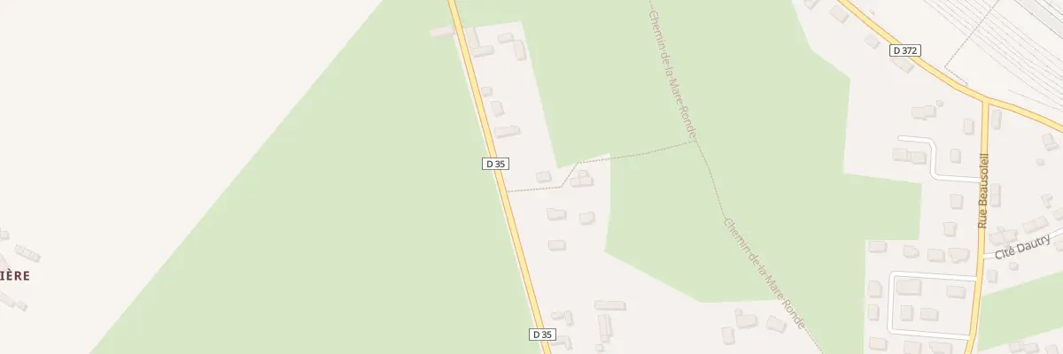 Plan du 1 Che Valet Folligny à Folligny