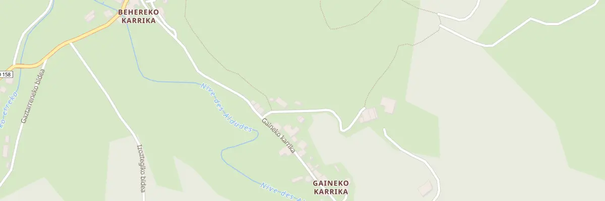 Plan du 5113 Gaineco Carrica à Urepel