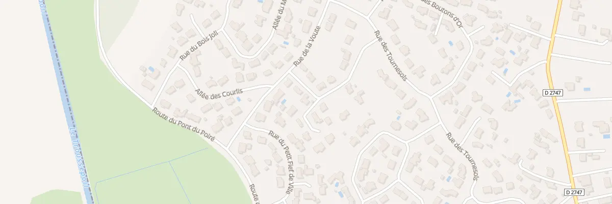 Plan du 4 Rue de l’aubraie à Angles