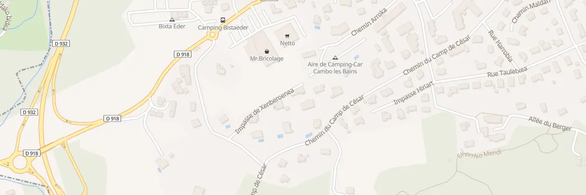 Plan du 140 Imp de Xenberoenea à Cambo-les-Bains