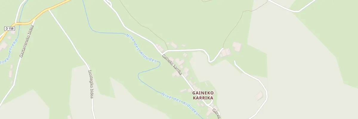 Plan du 5101 Gaineco Carrica à Urepel