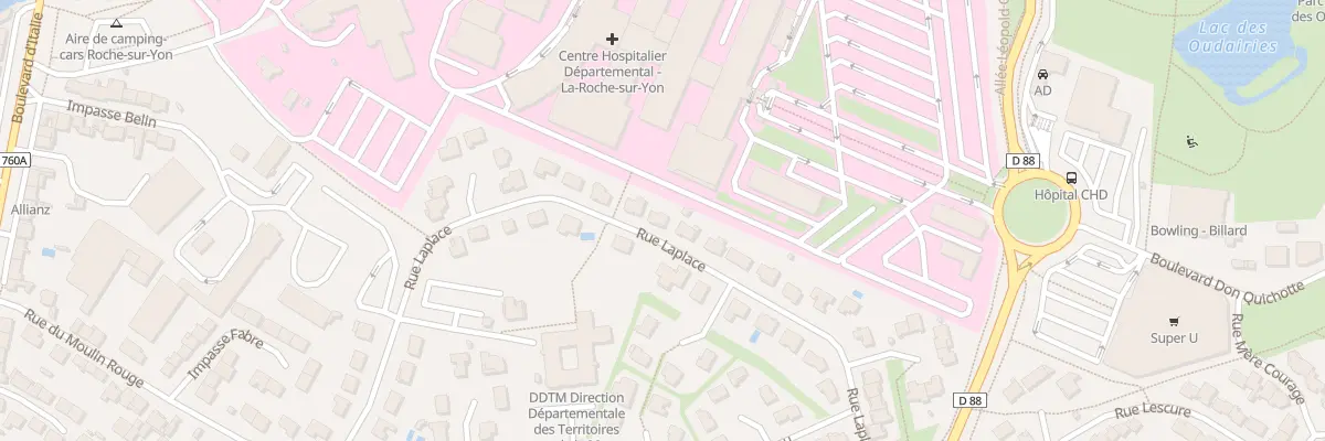 Plan du 73 Rue laplace à La Roche-sur-Yon