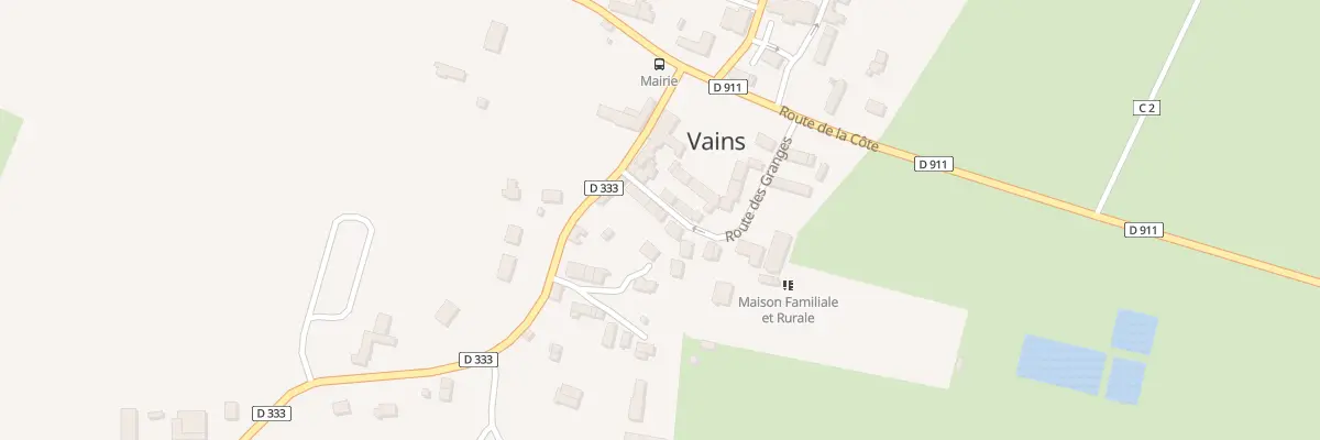 Plan du 4 Rte des Granges à Vains