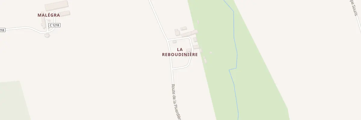 Plan du 5 La Rebourdiniere Montanel à Saint-James