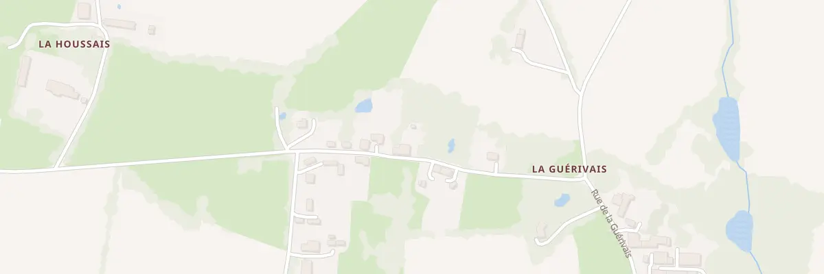 Plan du 5426 La Guérivais à Rougé