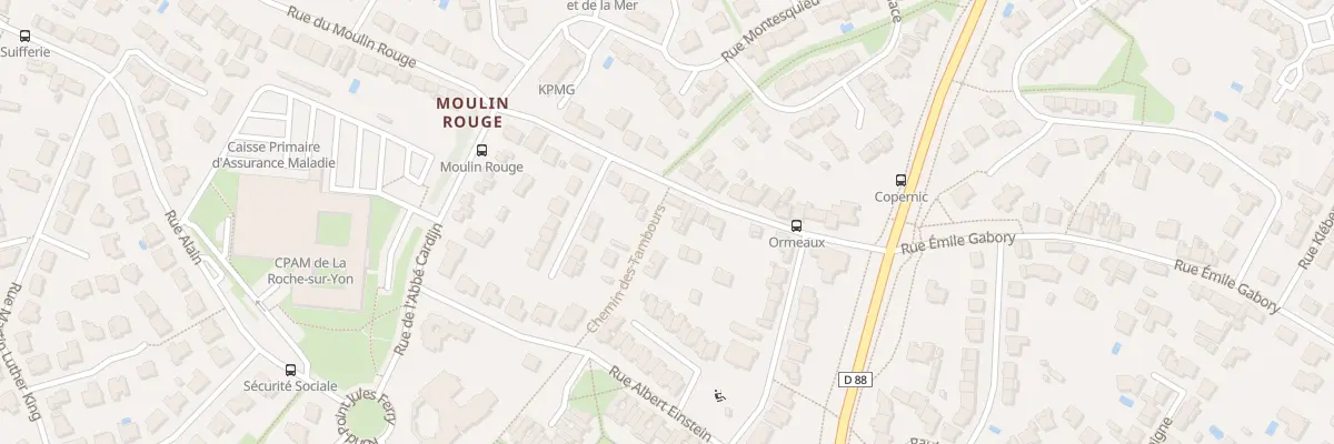 Plan du 110 Rue du moulin rouge à La Roche-sur-Yon
