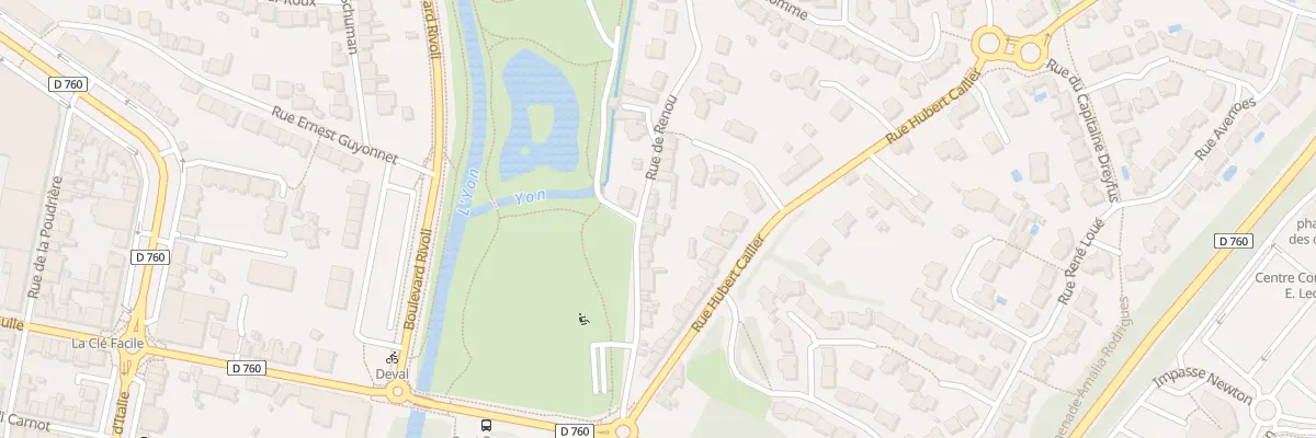 Plan du 32 Rue de renou à La Roche-sur-Yon