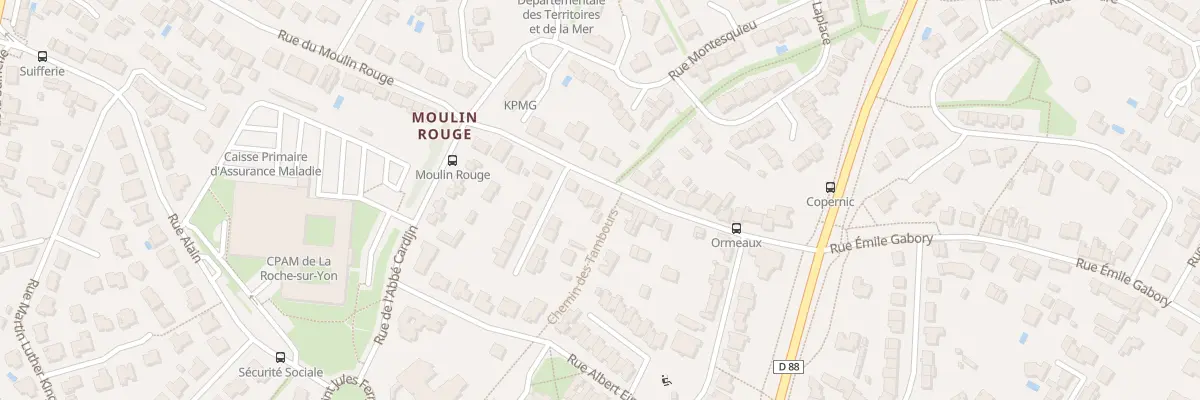 Plan du 106 Rue du moulin rouge à La Roche-sur-Yon