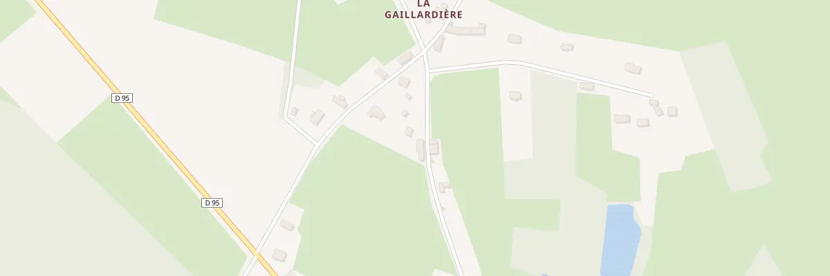 Plan du 4 La Gaillardiere à La Bouëxière