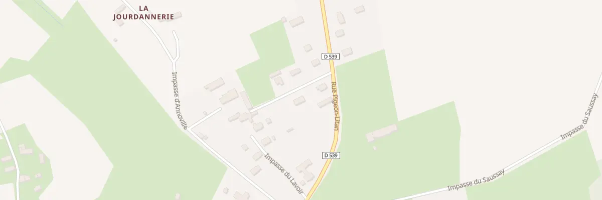 Plan du 19 Rue Pigeon Litan au Mesnil-Aubert