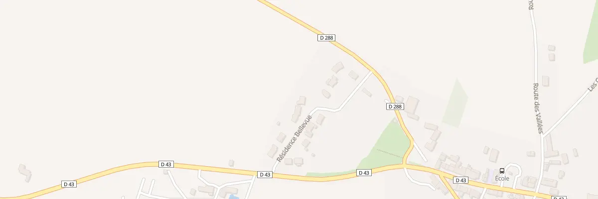 Plan du 10 Res Bellevue à Courtils