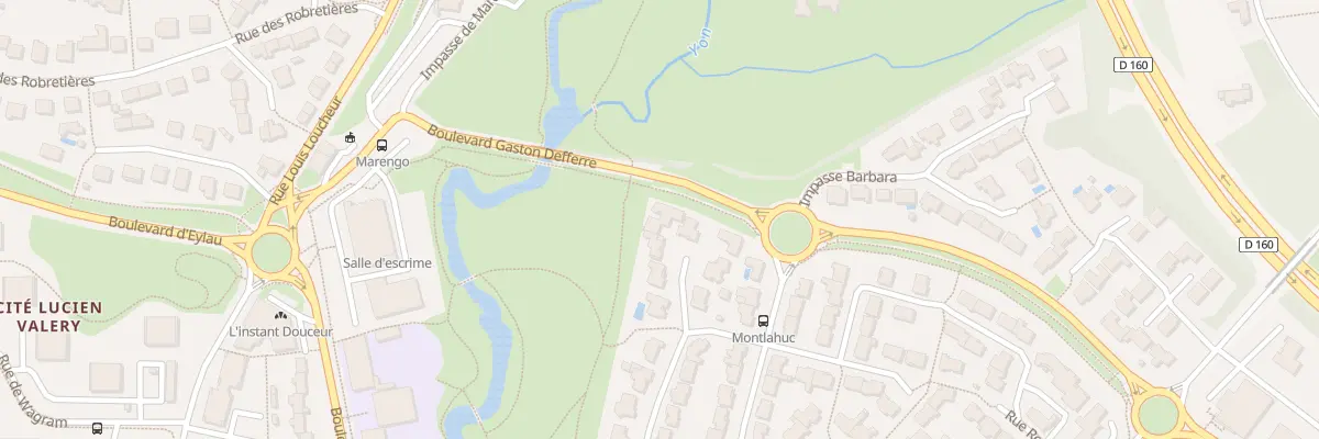 Plan du 13 Imp Monseigneur Affre à La Roche-sur-Yon