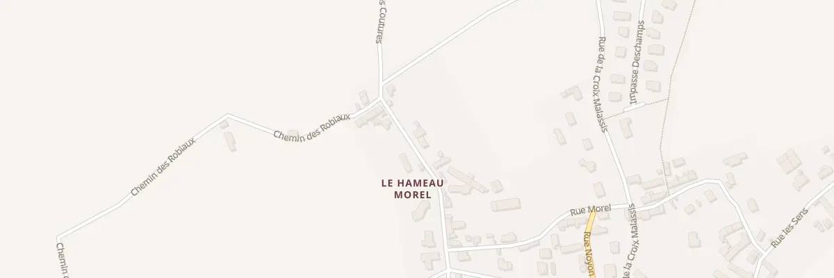 Plan du 3 Le Hameau Morel à Vicq-sur-Mer