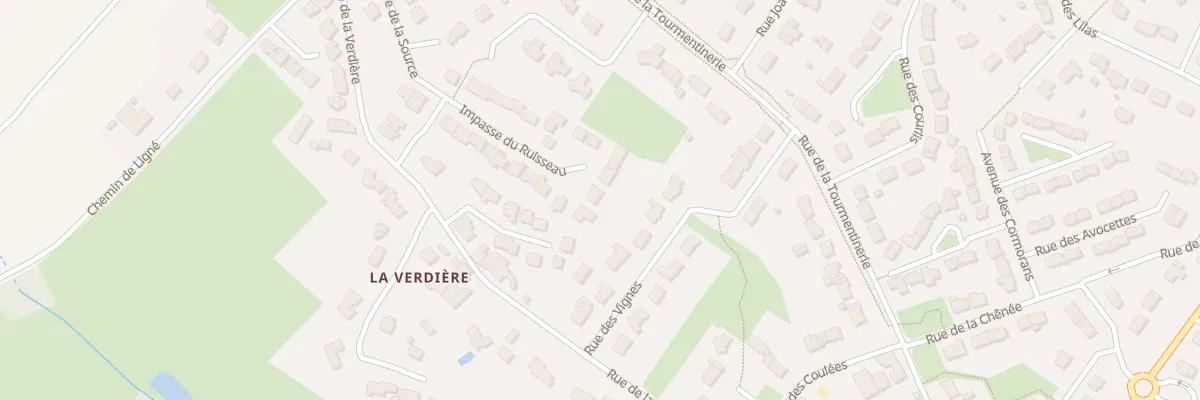 Plan du 33 Imp du Ruisseau à Saint-Mars-du-Désert
