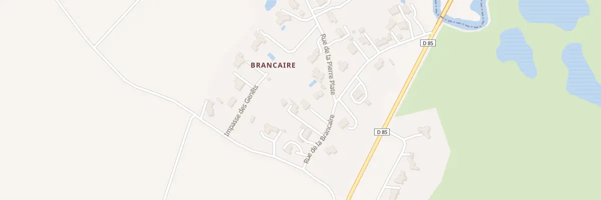 Plan du 5008 Brancaire à Nesmy