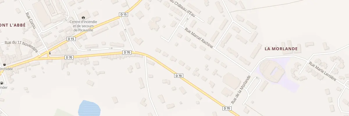 Plan du 18 Rue d’Utah-beach à Picauville