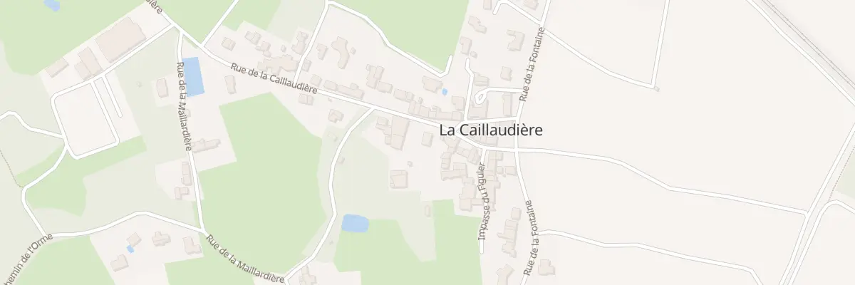 Plan du 11 Rue de la Caillaudière à La Haie-Fouassière