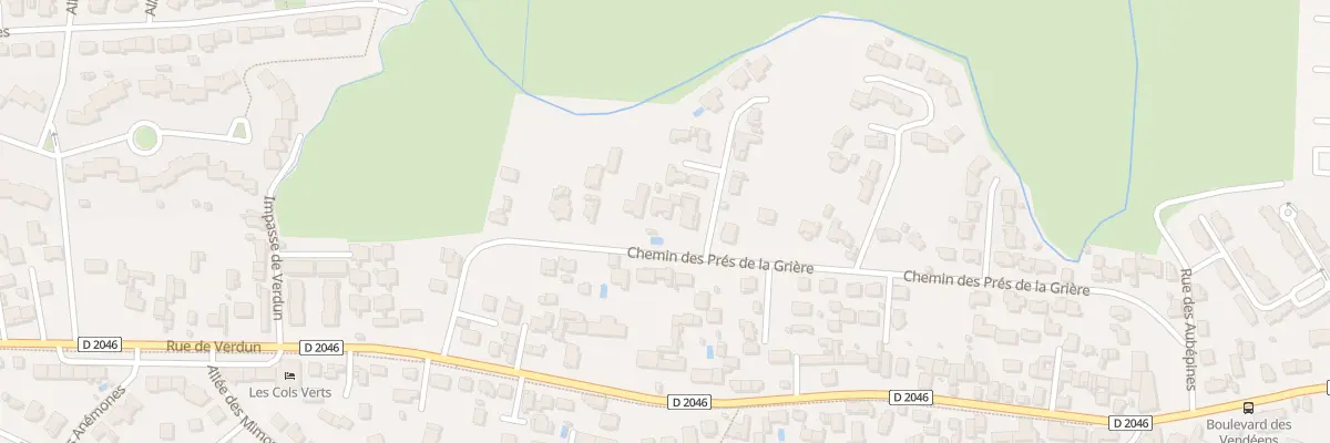 Plan du 25 Che des Prés de la Grière à La Tranche-sur-Mer