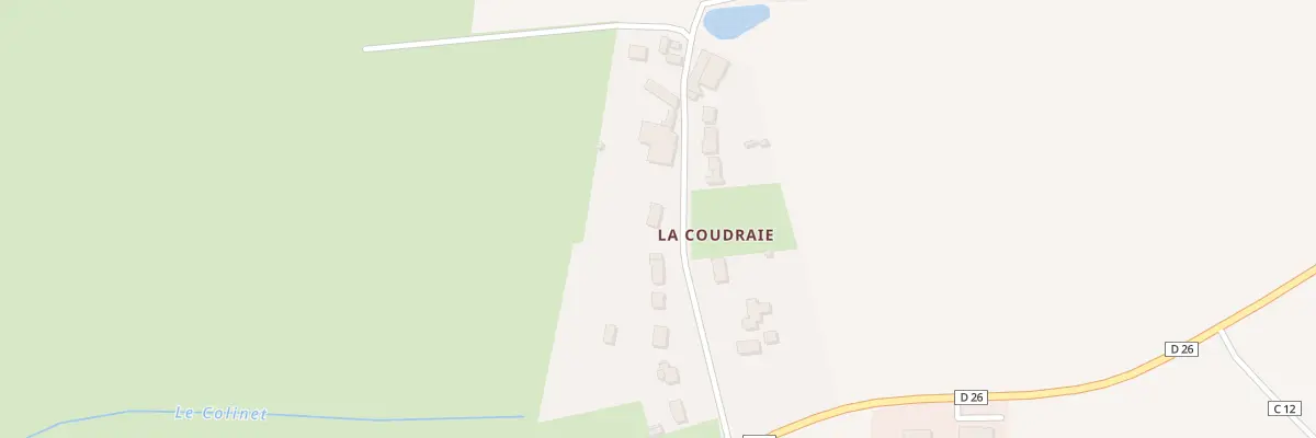 Plan du 111 La Coudraie aux Touches