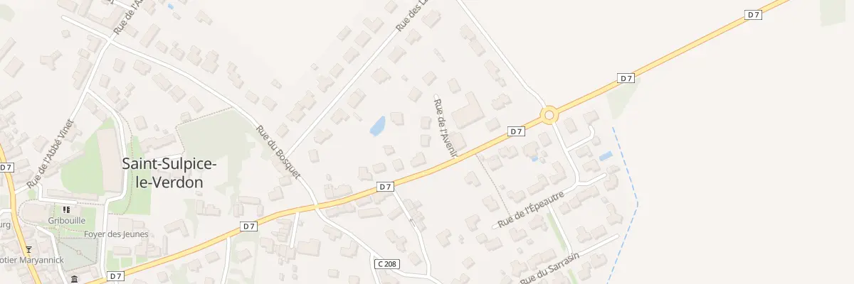 Plan du 1 Rue de l’avenir à Montréverd