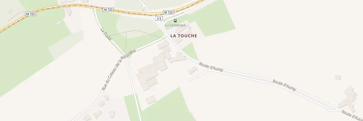 Plan du 3 Rte d’Auray à Thouaré-sur-Loire