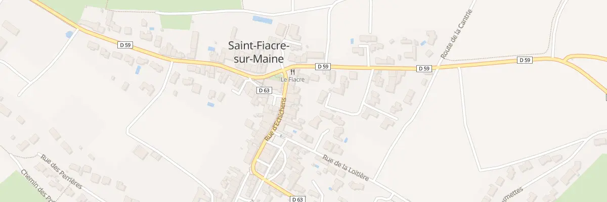 Plan du 7 Rue d’echichens à Saint-Fiacre-sur-Maine