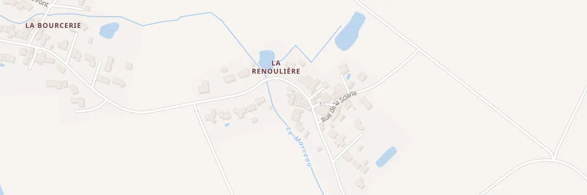 Plan du 5485 La Renoulière à Vieillevigne