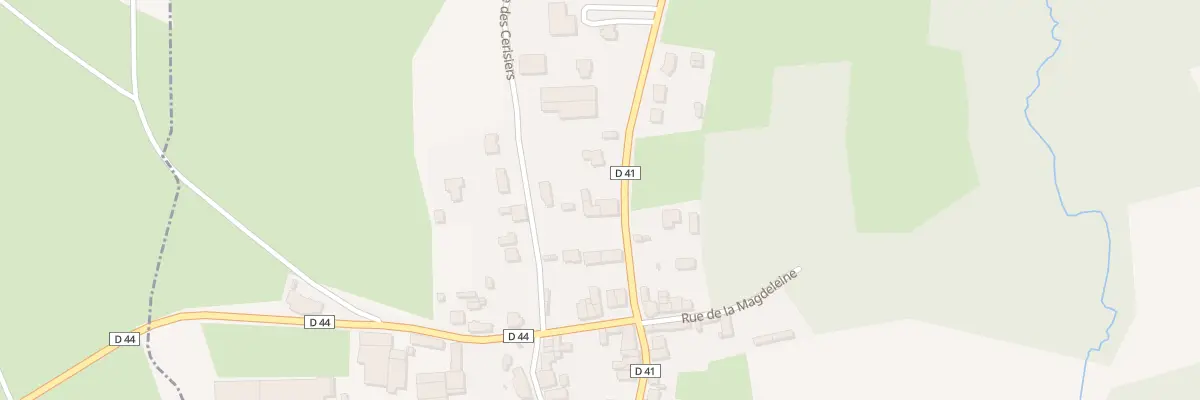 Plan du 3 Rue de Fée à Fercé