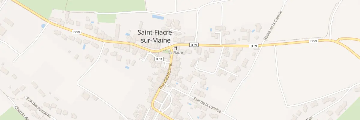 Plan du 5 Rue d’echichens à Saint-Fiacre-sur-Maine