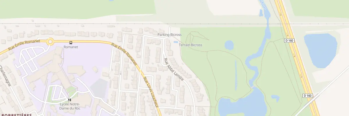 Plan du 64 Rue abbé lemire à La Roche-sur-Yon