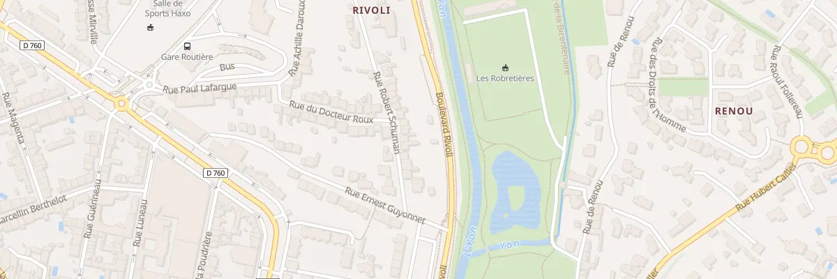 Plan du 16 Rue robert schuman à La Roche-sur-Yon