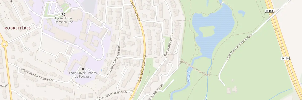 Plan du 60 Rue louis loucheur à La Roche-sur-Yon