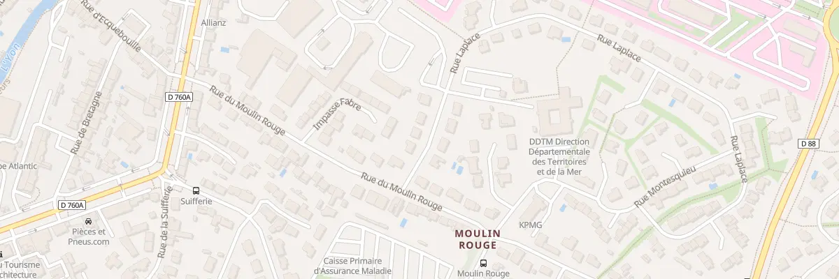 Plan du 13 Rue laplace à La Roche-sur-Yon