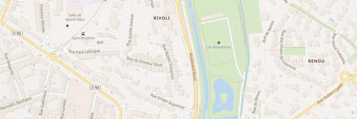 Plan du 24 Rue robert schuman à La Roche-sur-Yon