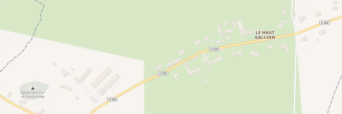 Plan du 7 Le Haut Gallion à Saint-Cyr-Bocage