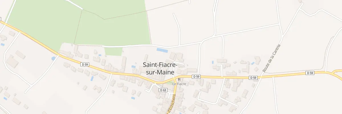 Plan du 1 All Albert Nogue à Saint-Fiacre-sur-Maine